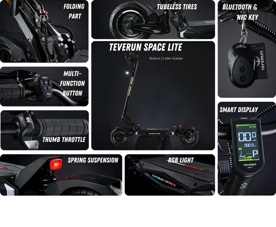 elektrokolobezka teverun space banner 13